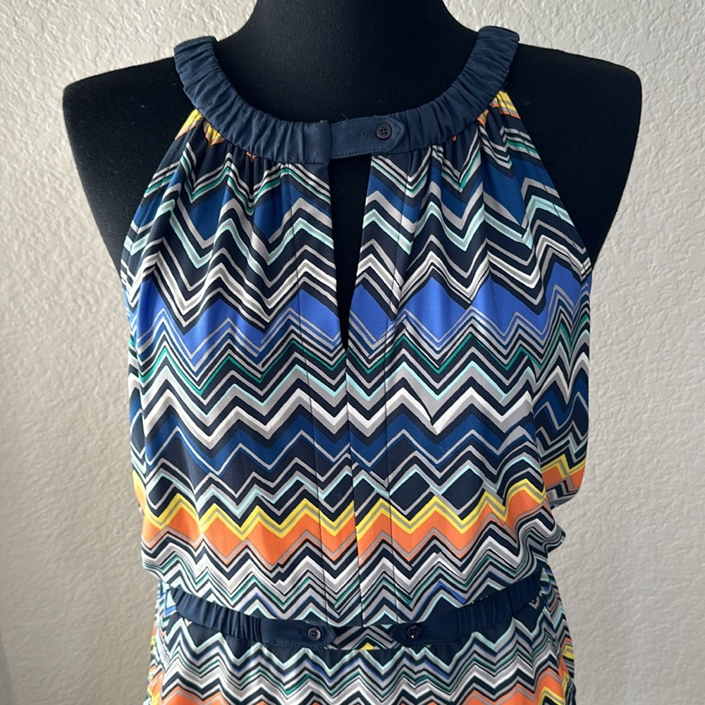 BCBGMAXAZRIA Womens Printed Jersey Dress Size Small - Picture 2 of 12